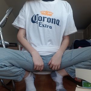 Corona Beer Drinking Tee